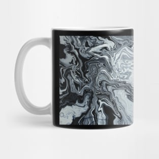 Abstract Acrylic Pour Fluid Art Mug